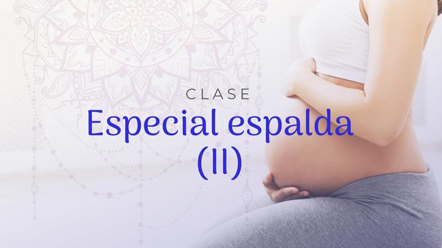 Clase 7: Especial espalda II