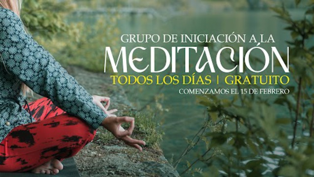 Grupo de meditación online GRATIS