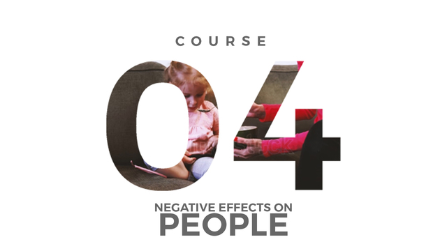 04. Negative effects on people
