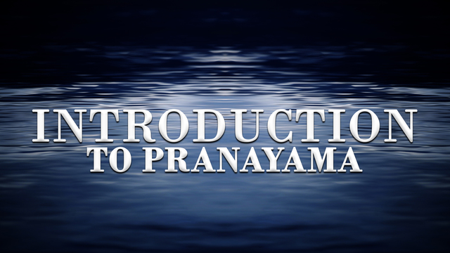 Introduction to pranayama practice