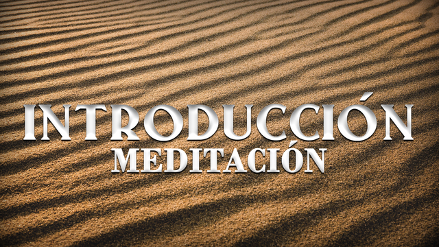 Introducción a la meditación