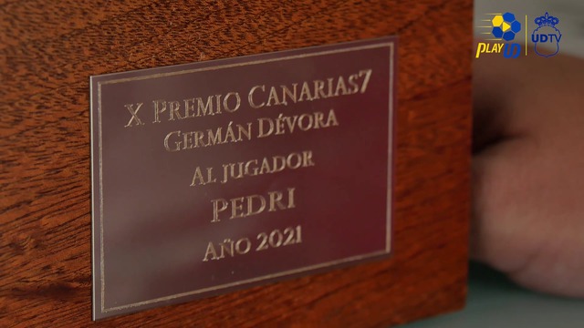 Premio Germán Dévora 2021 Canarias7 - Pedri