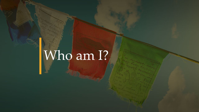 Who am I? - Mani Raman